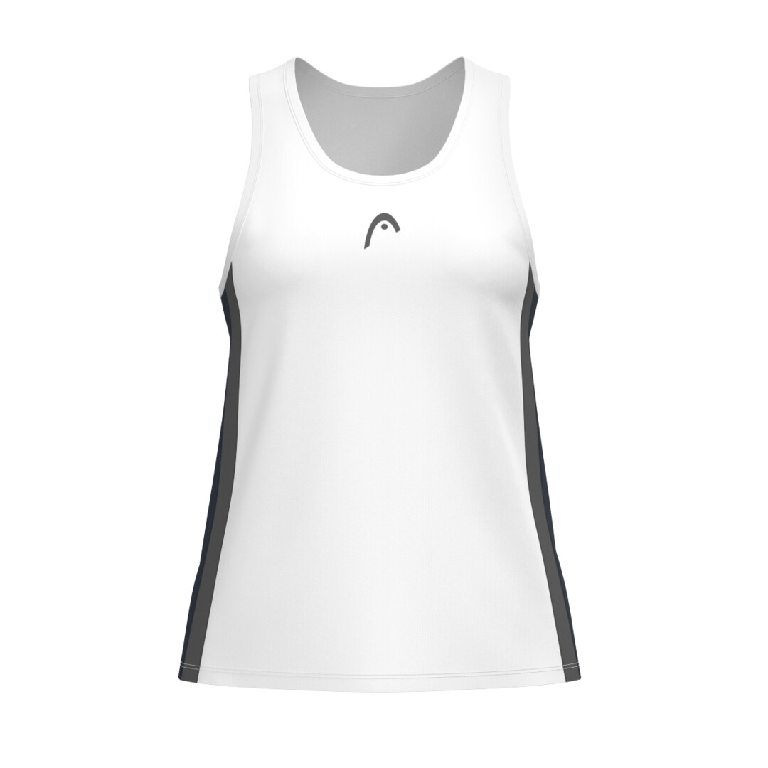 Head Womens Club 25 Tech Tank Top (Navy/White) 2025