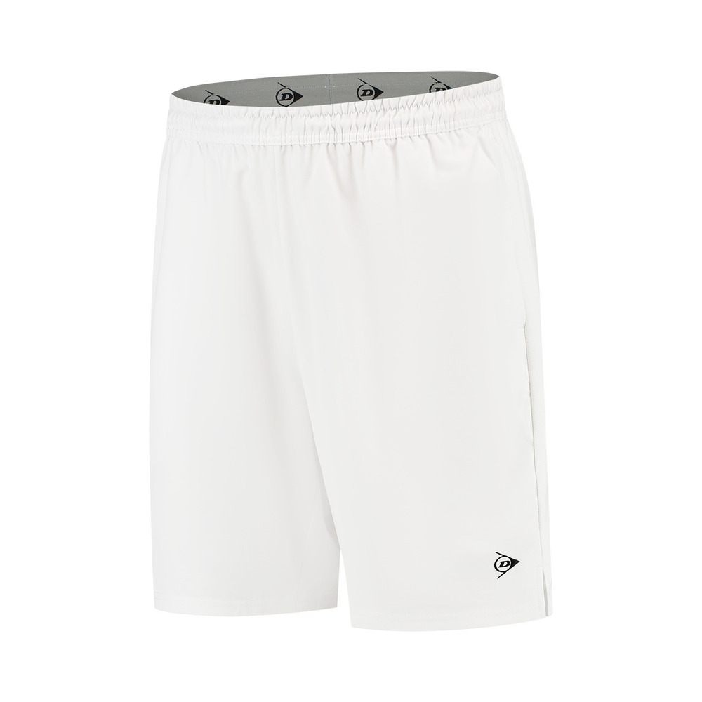 Dunlop Mens Club Woven Shorts 7 Inch (White) 2025
