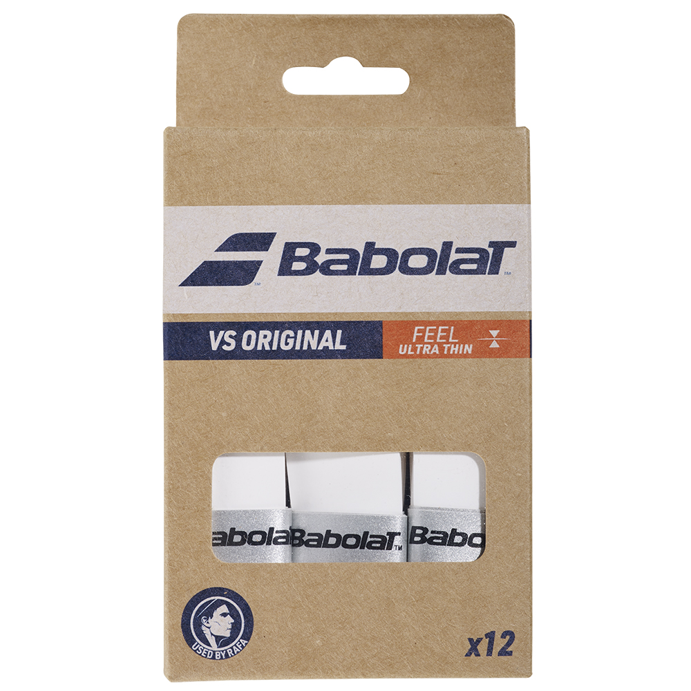 Babolat VS Overgrip (White) 12 Pack