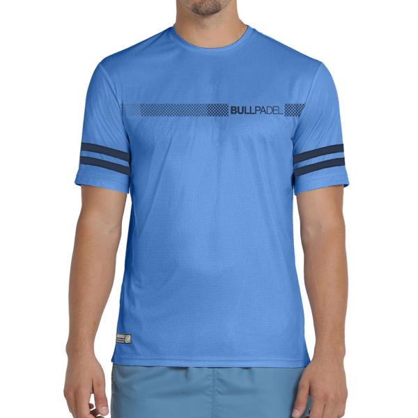 Bullpadel Mens Berro T-Shirt (Blue) 2025