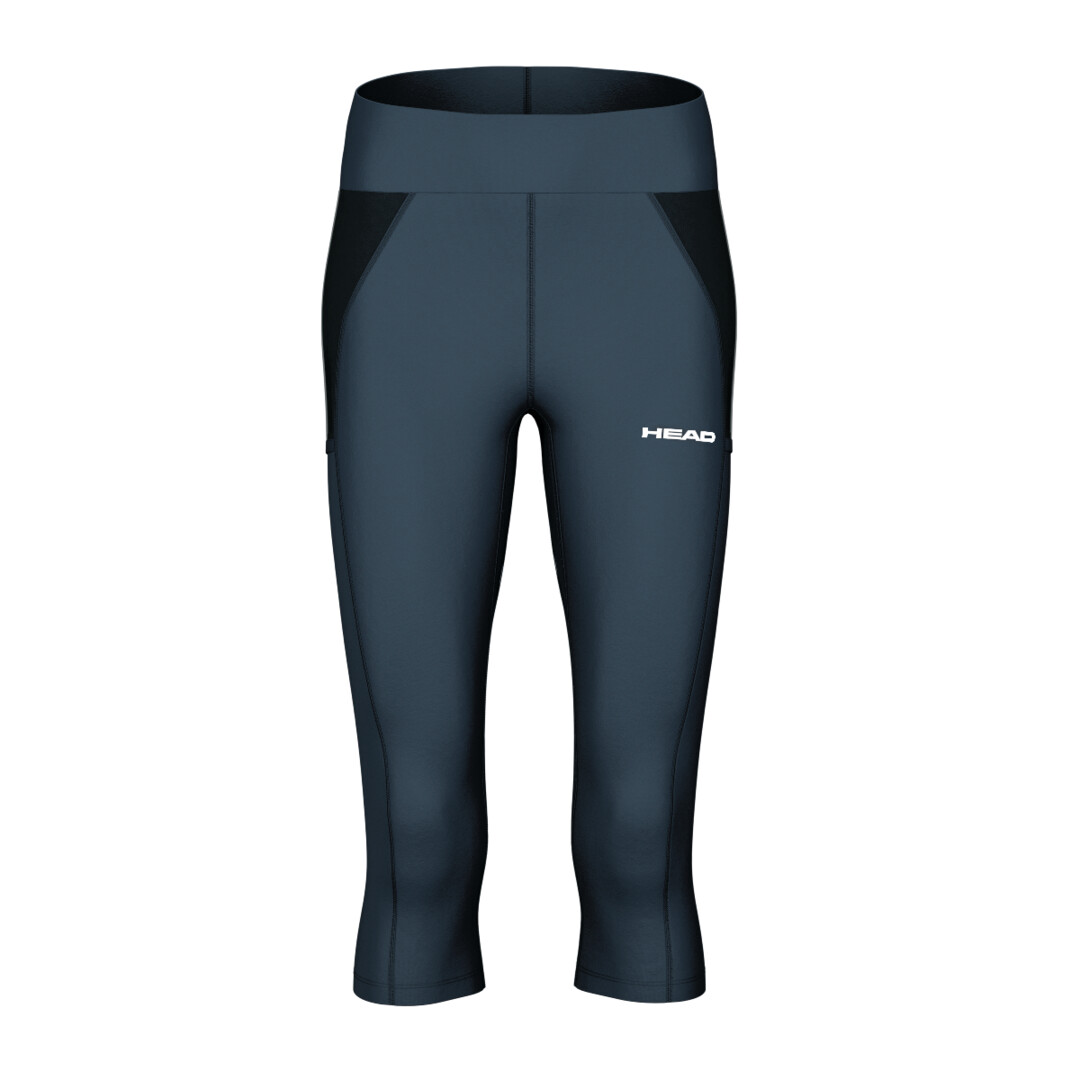 Head Womens Tech 3/4 Tights (Navy) 2025