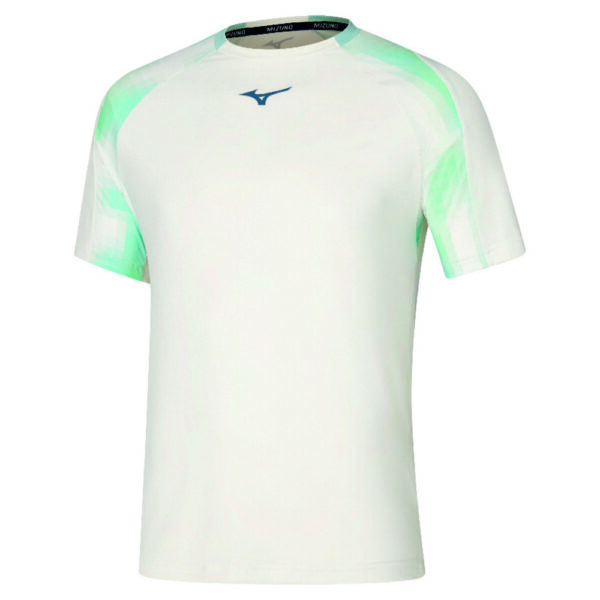 Mizuno Mens Frontier Shadow Tee (White) 2025