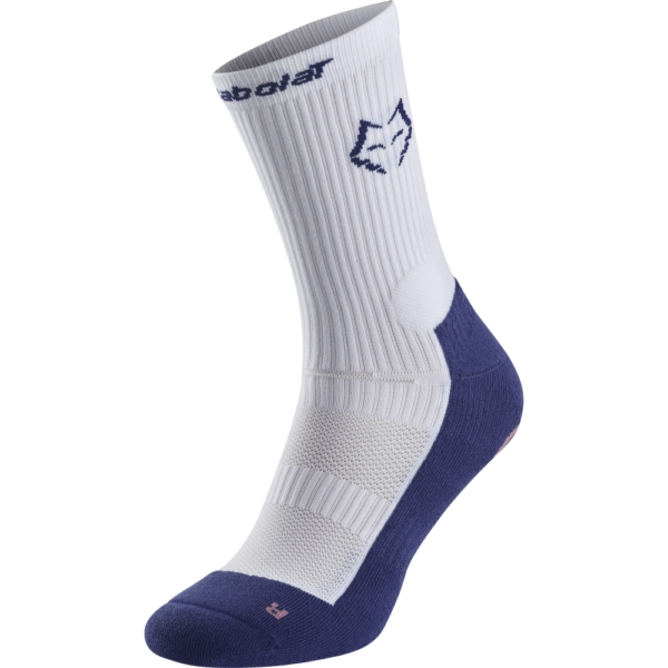 Babolat Mid-Calf Socks Lebron (White/Estate Blue) (2025)