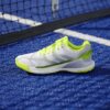Adidas Womens Crazyquick LS Padel Shoes (Lucid Lemon/Silver Met/Wonder Silver) (2025)