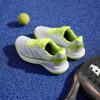 Adidas Womens Crazyquick LS Padel Shoes (Lucid Lemon/Silver Met/Wonder Silver) (2025)