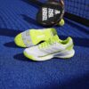 Adidas Womens Crazyquick LS Padel Shoes (Lucid Lemon/Silver Met/Wonder Silver) (2025)