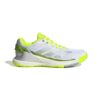 Adidas Womens Crazyquick LS Padel Shoes (Lucid Lemon/Silver Met/Wonder Silver) (2025)