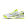 Adidas Womens Crazyquick LS Padel Shoes (Lucid Lemon/Silver Met/Wonder Silver) (2025)