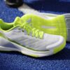 Adidas Womens Crazyquick LS Padel Shoes (Lucid Lemon/Silver Met/Wonder Silver) (2025)