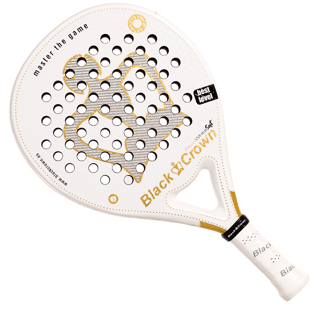 Black Crown Piton White Soft Padel Racket