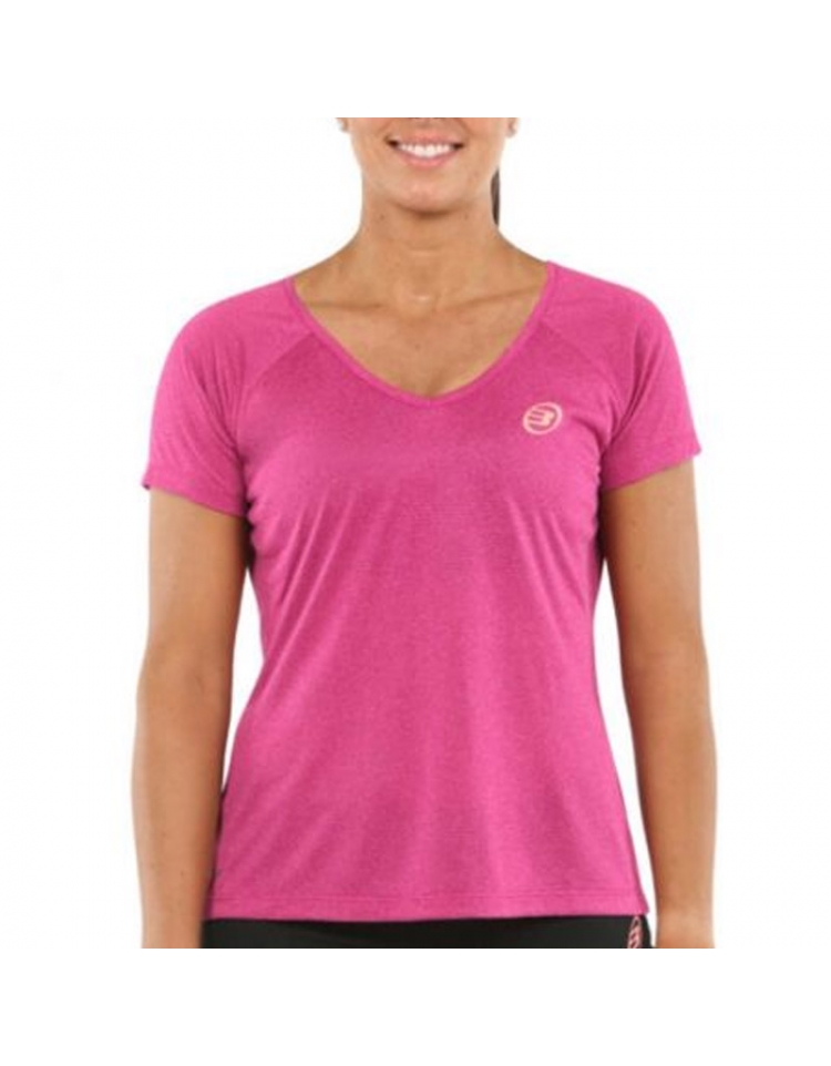 Bullpadel Womens Eilo Top (Pink) - Size: X-Small
