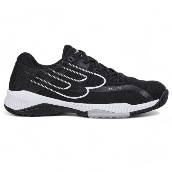 Bullpadel Mens Icon 25V Padel Shoes (Black) 2025 - Size: 6.5 UK