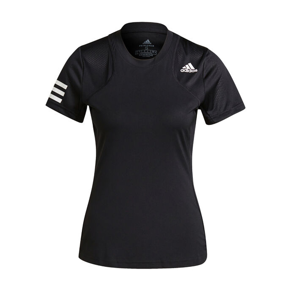 Adidas Womens Club T-Shirt (Black) - Small