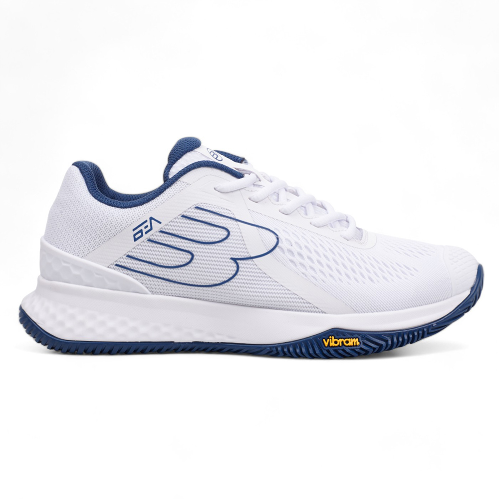 Bullpadel Womens Pearl Vibram 25V Padel Shoes (White) 2025 - Size: 5 UK