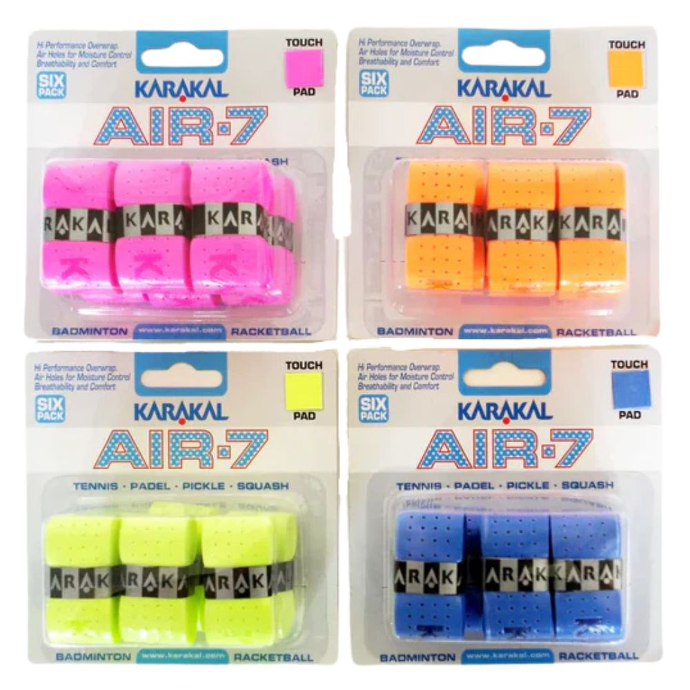 Karakal Air-7 Overgrip (6 Pack)