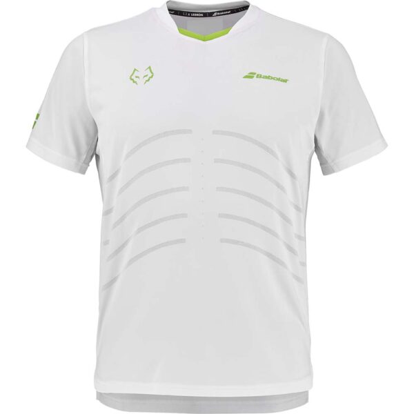 Babolat Crew Neck Tee Replica Lebron (White) (2026)