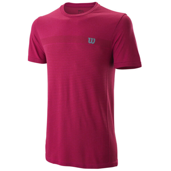 Wilson Competition Seamless Mens Crew Shirt  - Granita, Small