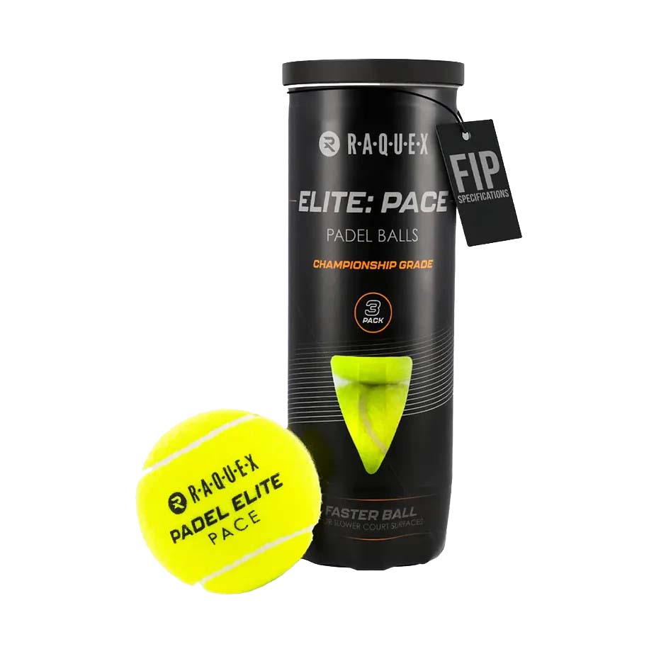 Raquex Elite Pace Padel 3 Ball Tube