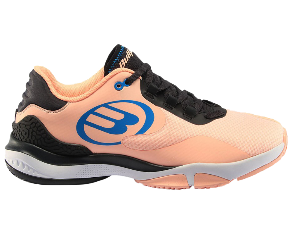 Bullpadel Womens Flow Hybrid Fly Padel Shoes (Neon Salmon) - 6 UK