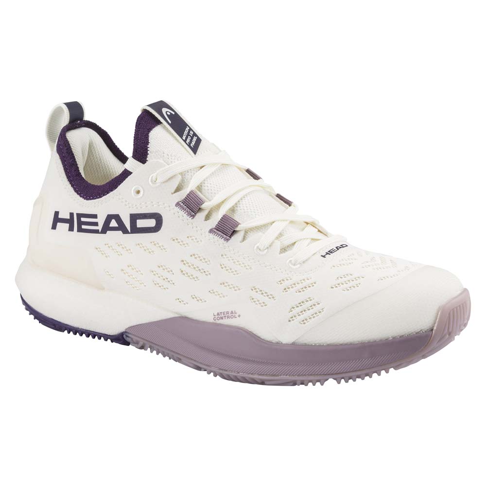 Head Womens Motion Pro 1.5 Padel Shoe (Chalk White/Purple Night) (2026)