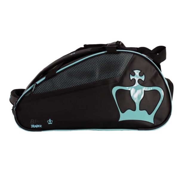 Black Crown Thunder Padel Bag 2026 (Black/Turqouise)