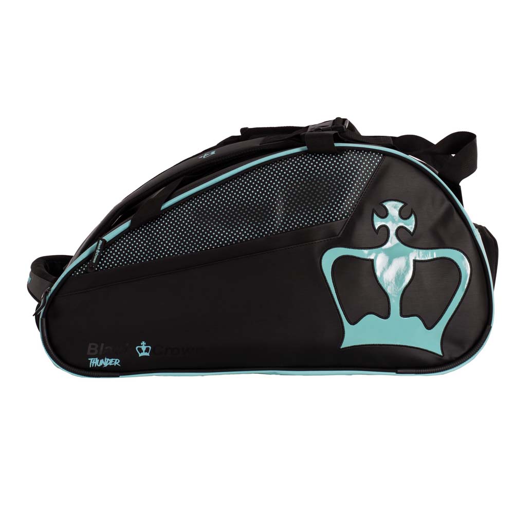 Black Crown Thunder Padel Bag 2026 (Black/Turqouise)