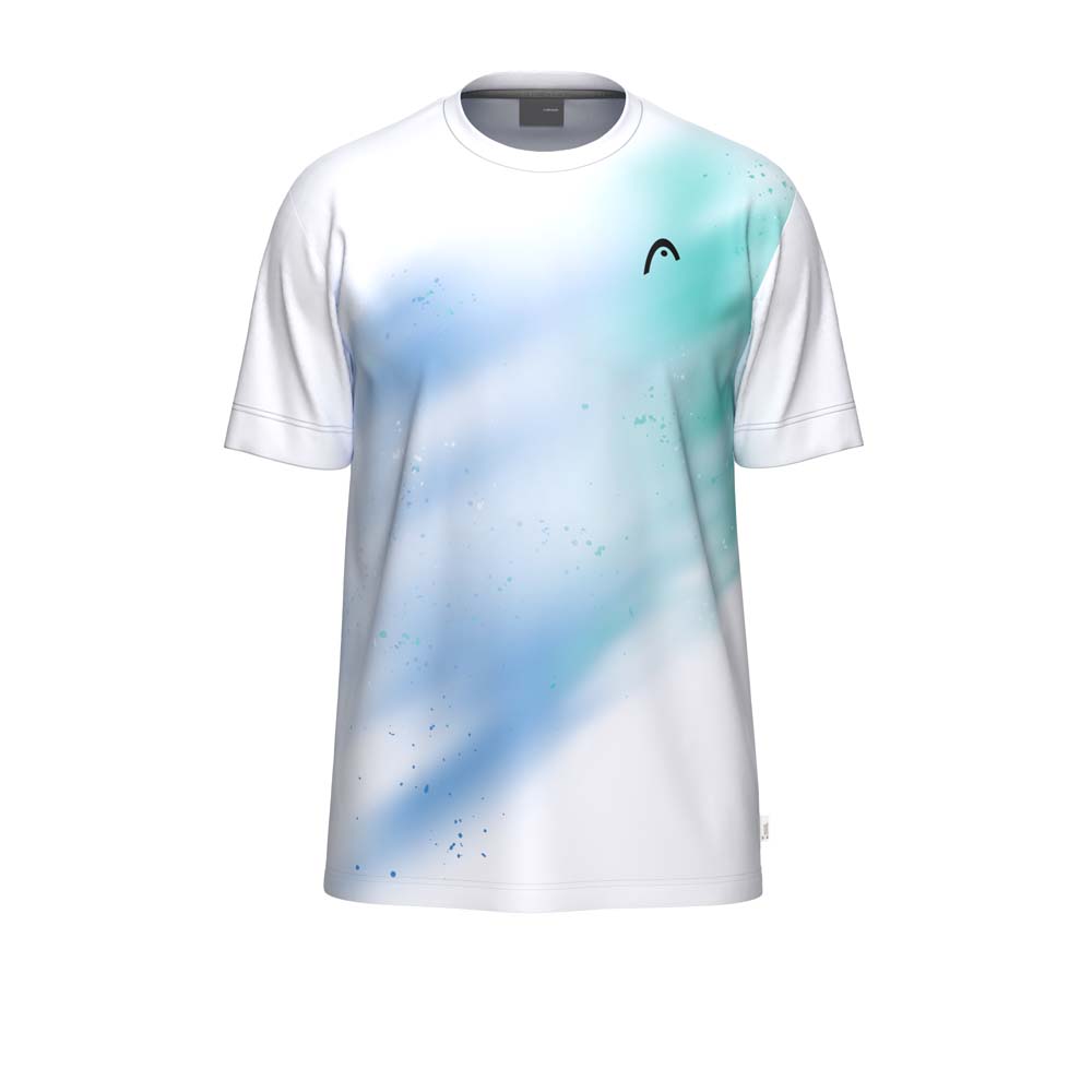 Head Mens Topspin T-Shirt (White/Turquoise)