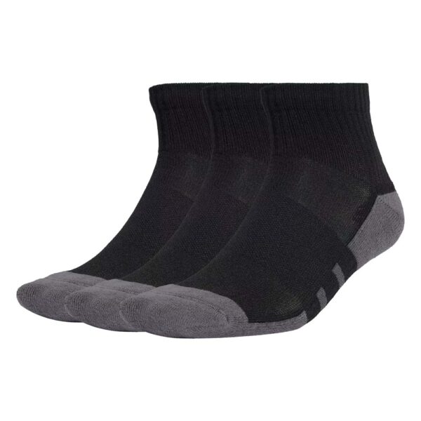 Adidas Low Socks (3 Pairs) (Black)