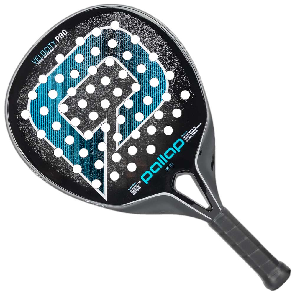 Pallap Velocity Pro Padel Racket (Black/Carbon) (2025)