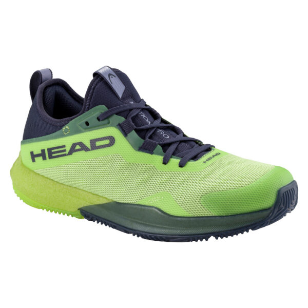 Head Mens Motion Pro Padel Shoe (Lime/Navy) - Size 6.5 UK
