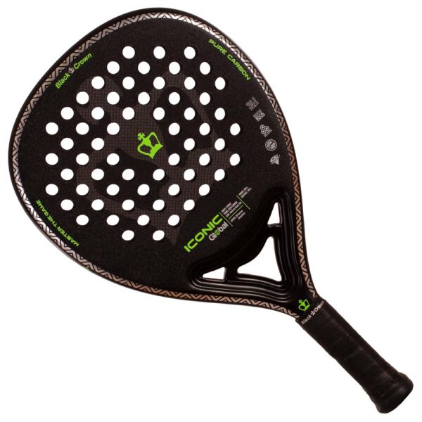 Black Crown Iconic Global Padel Racket 2026