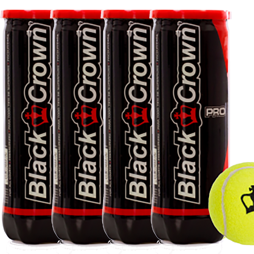 Black Crown Pro Padel Ball (3 Ball Dozen)