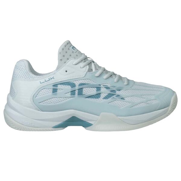 Nox Womens AT10 LUX Padel Shoe 2026 (Morning Mist/Turquoise)