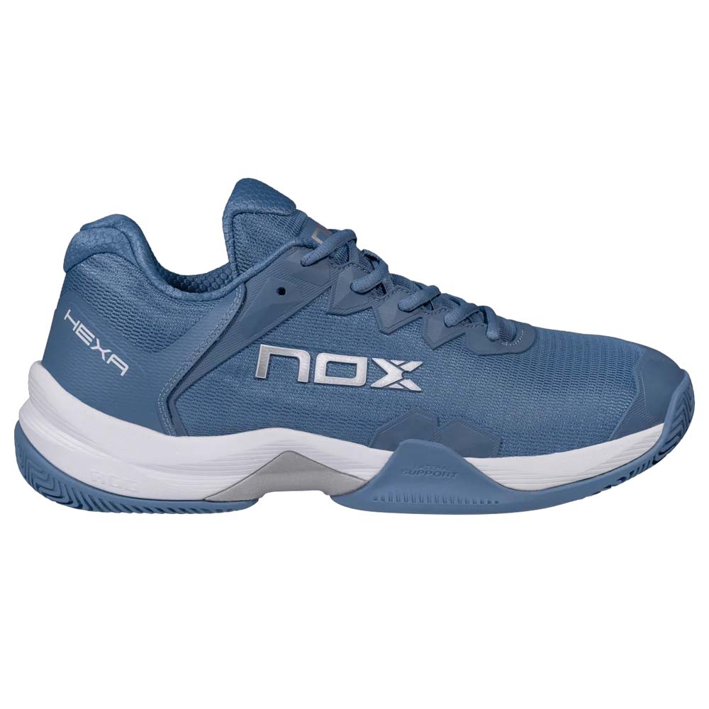 Nox Mens ML10 HEXA Padel Shoes 2026 (Blue/Silver)