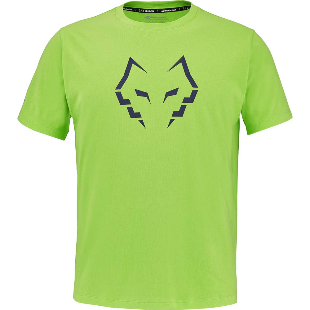 Babolat Cotton Tee Lebron 2026 (Green Flash)