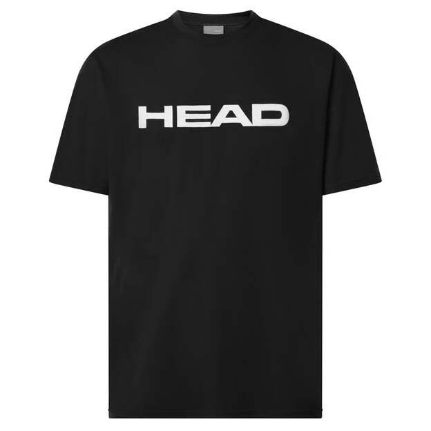 HEAD Mens Club Basic T-Shirt 2026 (Black)