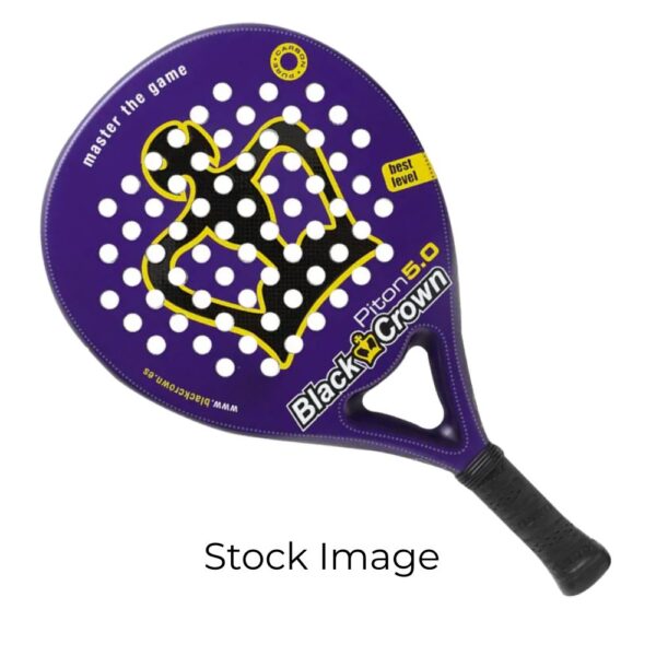 Black Crown Piton 5.0 Padel Racket Ex-Demo Tier 1