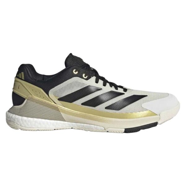 Adidas Mens Crazyquick Boost M Padel Shoe (Off White/Core Black) 2026