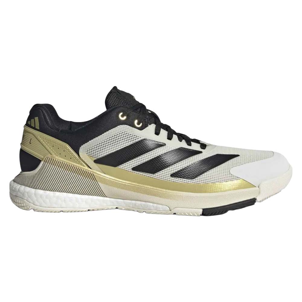Adidas Mens Crazyquick Boost M Padel Shoe (Off White/Core Black) 2026