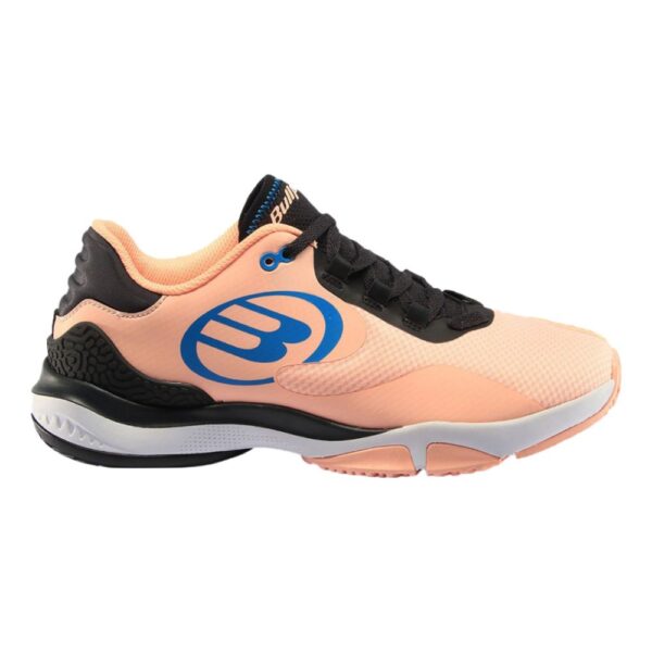 Bullpadel Womens Flow Hybrid Fly Padel Shoes (Neon Salmon) - 6 UK