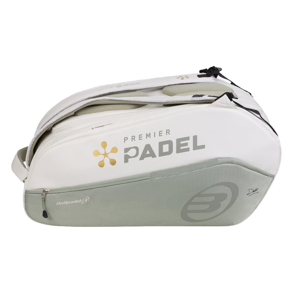Bullpadel Vertex W Premier Padel Racket Bag (White) 2026