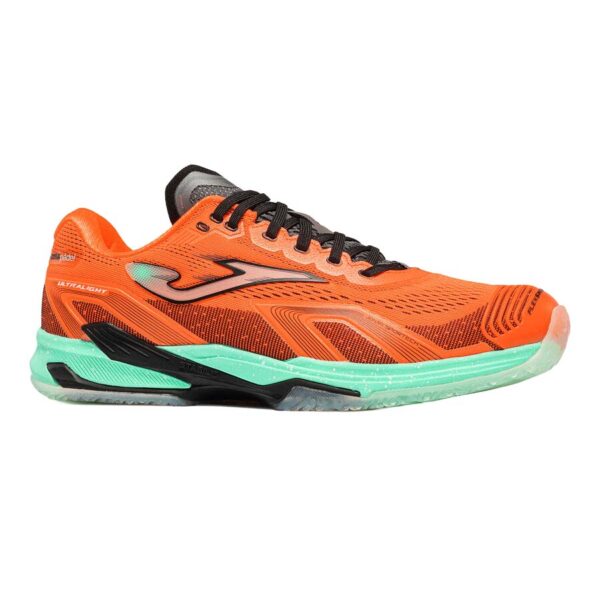Joma Mens Ultra Light Padel Shoes (Orange/Cyan) 2026