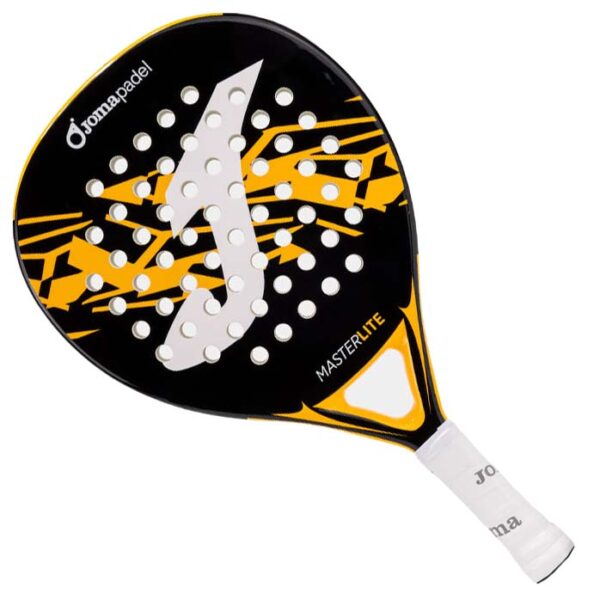 Joma Master Lite Padel Racket 2026 (Black Orange)