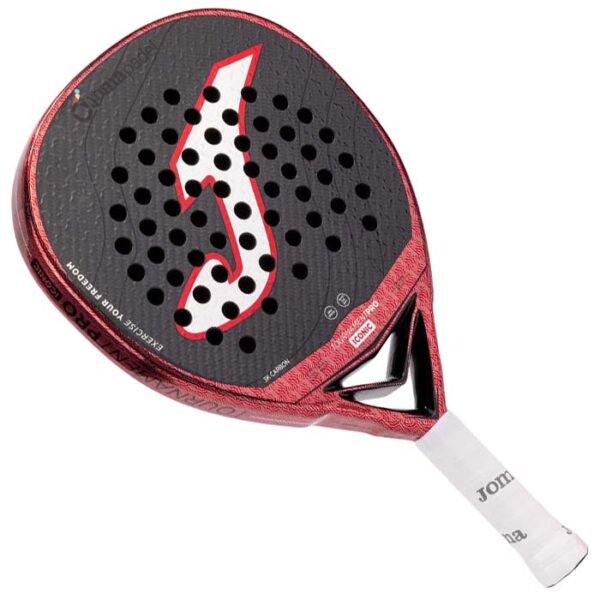 Joma Tournament Pro Iconic Padel Racket 2026 (Red/Black)