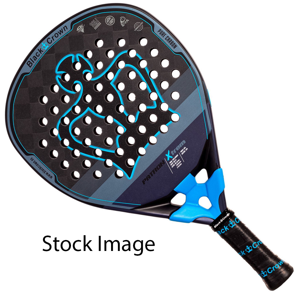 Black Crown Patron Xtrem Padel Racket - EX-Demo - Unused