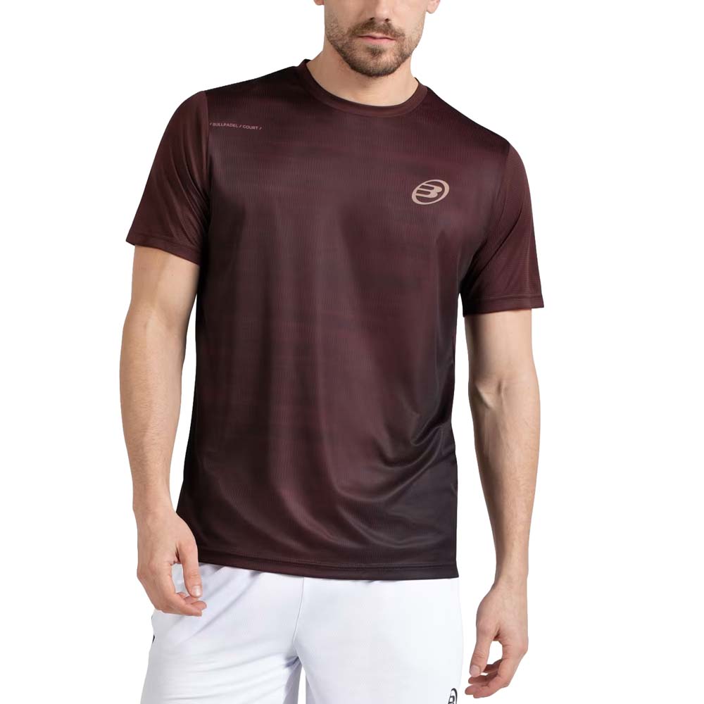 Bullpadel Mens Cori T-Shirt (Maroon) 2026