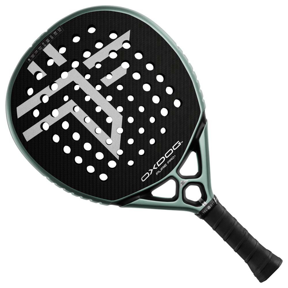 Oxdog Pure Pro+ Padel Racket 2026 (Black)
