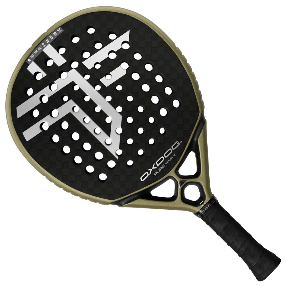 Oxdog Pure Tour X Padel Racket 2026 (Black)