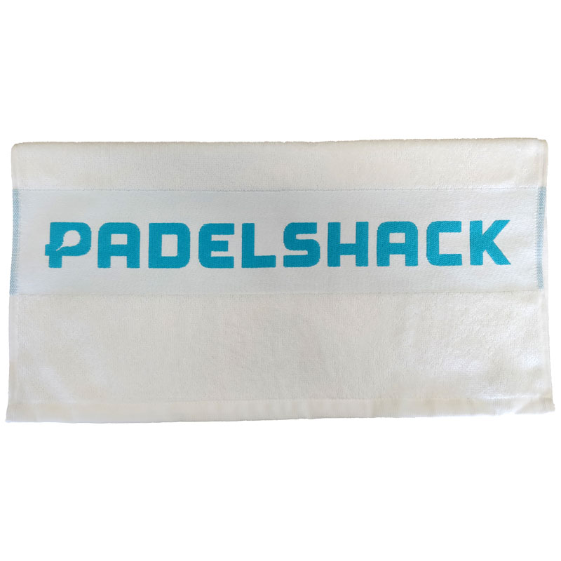 Padel Shack branded towel for sports and outdoor activities
