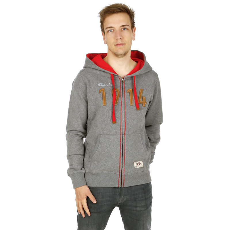 Wilson 100 Year Mens Zip Hoodie Padelshack - Main Image